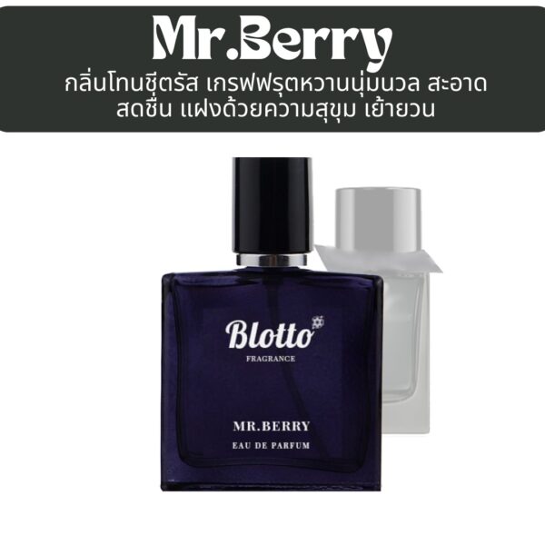 น้ำหอมผู้ชาย Mr.Berry กลิ่นเทียบ (Mr Bur EDP)