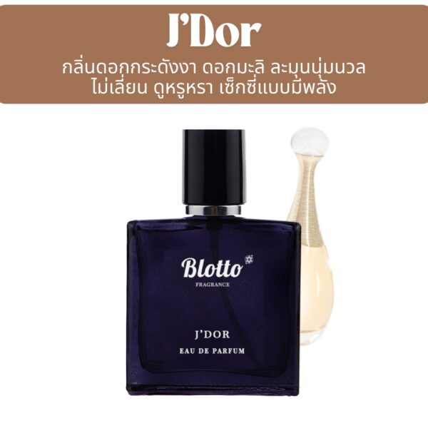 น้ำหอมผู้หญิง J'Dor กลิ่นเทียบ (J'Adore EDP)